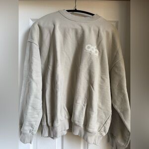 NWOT Adanola Performance Oversized Sweatshirt Stone XS oversized